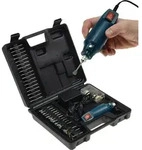 ChiliTec Mini-Bohrmaschine Drill-Power V2 12V= 12.000UpM, 63-teilig, viel Zubeh&ouml;r