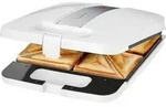 Clatronic Sandwichmaker | Sandwich-Toaster | 4 Scheiben Sandwich-Maker | dreieckige