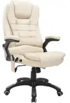 HOMCOM Massagesessel B&uuml;rosessel Chefsessel Sessel Drehstuhl mit W&auml;rmefunktion -