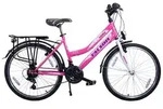 Talson City-Fahrrad 26 Zoll, 21-GG-Shimano-Schaltung mit Beleuchtung und