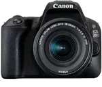 Canon EOS 200D, 24,2 MP, 6000 x 4000 Pixel, CMOS, Full HD, Touchscreen, Schwarz -