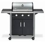 Mr. GARDENER Gasgrill-Wagen &bdquo;NORTH BAY 3&ldquo;, 3 Brenner, 9,6 kW, Grillfl&auml;che: 61 x