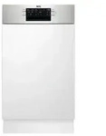 AEG FEE73407ZM, Halb integriert, Single (45 cm breit), Wei&szlig;, 1,5 m, 1,5 m, 1,5 m