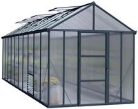 Palram - Canopia Aluminium Gew&auml;chshaus Glory 410 Anthrazit 603x244x268 cm
