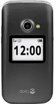 Doro 2424, Klappgeh&auml;use, 6,1 cm (2.4"), 3 MP, Bluetooth, 800 mAh, Grau, Silber -