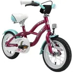 BIKESTAR Kinder Fahrrad ab 3 Jahre | 12 Zoll Cruiser Kinderrad | Lila - Lila