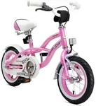 BIKESTAR Kinder Fahrrad ab 3 Jahre | 12 Zoll Cruiser Kinderrad | Pink - Rosa