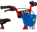 14' Zoll Kinderfahrrad "FEUERWEHR Reflex" von Bachtenkirch 411-FW-06 -...