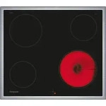 Constructa Elektrokochfeld, 60 cm, herdgesteuert, CM321052 - Schwarz/Silber