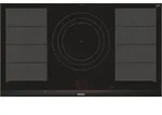 Siemens EX975LVV1E, Schwarz, Integriert, Zonen-Induktionskochfeld, Keramik, 5