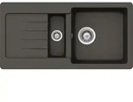 Schock Einbausp&uuml;le Typos D-150S A Asphalt - Auflagesp&uuml;le - Grau
