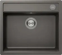 Schock MONN100ASIL, Schock Auflage-Einbausp&uuml;le Mono N-100 A Silverstone inkl.