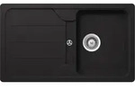 Schock Einbausp&uuml;le Formhaus D-100 U Onyx - Unterbausp&uuml;le - Schwarz