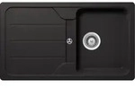 Schock Einbausp&uuml;le Formhaus D-100 U Nero - Unterbausp&uuml;le - Schwarz