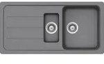 Schock Einbausp&uuml;le Fomhaus D-150L U Croma - Unterbausp&uuml;le - Grau
