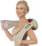 Donnerberg DAS ORIGINAL NM-089 Nackenmassageger&auml;t in Beige mit Infrarotw&auml;rme und