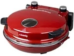 Pizzaofen mit 32-cm-Backblech &ndash; Temperatur bis zu 350 &deg;C &ndash; Rot &ndash; 1200 W - Rot