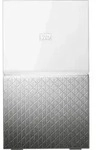 Western Digital My CloudTM Home Duo, NAS, 12 TB, Weiss/Silber