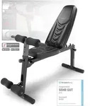Sportstech Hantelbank BRT500 | 8in1 Multifunktion | Easy-Folding-System -...