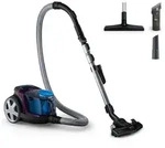 Philips PowerPro Compact Staubsauger ohne Beutel, Allergiefilter, 99,9 %