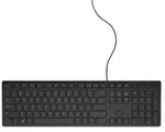 DELL KB216, Standard, Verkabelt, USB, QWERTY, Schwarz - Schwarz