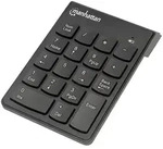 Manhattan 178846 Notebook / PC RF Wireless Schwarz Numerische Tastatur (178846) -
