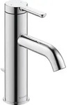 Duravit Einhebel-Waschtischmischer M C.1 mit Zugstangen-Ablaufgarnitur chrom - Silber