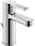 Einhebel-Waschtischmischer S B.2 mit Zugstangen-Ablaufgarnitur chrom chrom - Silber