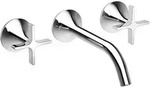 Dornb Waschtisch-Wandbatterie VAIA Ausl 190mm o AG dark platinum matt