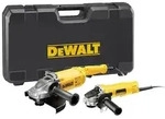 DeWalt DWE494TWIN-QS Winkelschleifer Doppelset mit 2.200 Watt / 230mm und 900 Watt /