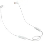 JBL In-Ear Kopfh&ouml;rer T110, Bluetooth, Kabellos, Akku, Mikrofon, Farbe: Wei&szlig; - Wei&szlig;