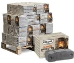 Rekord Braunkohlebriketts 10kg x 30 Paket 300kg Palette