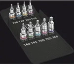 Wera - 8767 C TORX&reg; HF 1 Zyklop Bitnuss-Satz TORX&reg;, mit Haltefunktion, 9-teilig;