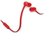 JBL Tune 110 - Bluetooth In-Ear-Kopfhrer mit Mikrofon, rot - Rot