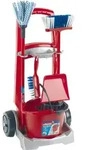 Klein Vileda Besenwagen (Spielzeug) 6741 - Schwarz/Blau/Grau/Rot/Wei&szlig;