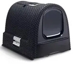 Curver Eco-Friendly Katzentoilette, Farbe:anthrazit - Grau