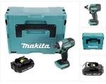 Makita DTD 152 Y1J 18V Li-Ion Akku Schlagschrauber im Makpac + 1x BL 1815 N 1,5 Ah