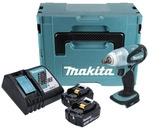 Makita DTW 251 RFJ Akku Schlagschrauber 18 V 230 Nm 1/2" + 2x Akku 3,0 Ah +