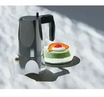 Alessi MT18/3, Mokka-Kanne, Aluminium, 120 mm, 85 mm, 130 mm - Silber