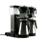 Moccamaster 89402 Filter Kaffeemaschine KBGT20, 2x 1.25 Liter, 2900 W, Black -