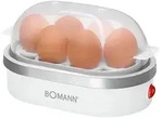 Bomann EK 5022 CB Eierkocher wei&szlig; - Silber/Transparent/Wei&szlig;