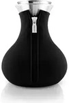 Eva Solo 567489, Einzelne Teekanne, 1000 ml, Schwarz, Transparent, Glas,...
