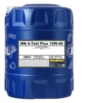 Mannol Motor&ouml;l 4T Plus 10W40 20L (Api Sl, Jaso Ma/Ma2) Halbsynthetisch (7202)