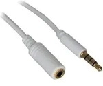 Wentronic 1.5m 3.5mm, 3.5mm, 3.5mm - Wei&szlig;