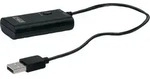 Schwaiger KHTRANS513, Bluetooth, USB, 2.1+EDR, A2DP, 10 m, 1,8 m - Schwarz