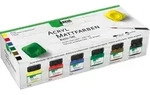 KREUL 75600 - Acryl Mattfarben im Set, cremig deckende, schnelltrocknende Farbe...
