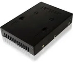 Icy Dock MB882SP-1S-1B, Kunststoff, Schwarz, 195,3 g, 101 x 145 x 25 mm