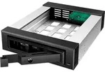 ICY BOX IB-129SSK-B Wechselrahmen, 1x 3,5"/2,5" SATA/SAS HDD zu 1xSATA Host,