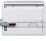 rOtring Profil-A4-Zeichenbrett - Grau/Wei&szlig;