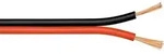 Goobay Lautsprecherkabel rot/schwarz CCA, 25 m Rolle, Querschnitt 2 x 2,5 mm2 -